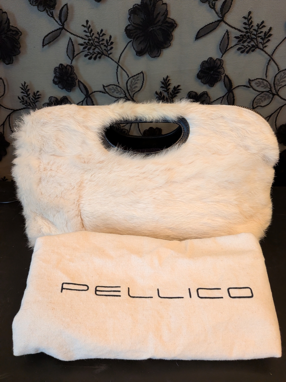 Pellico Cream Faux Fur Tote Bag – Chic & Cozy